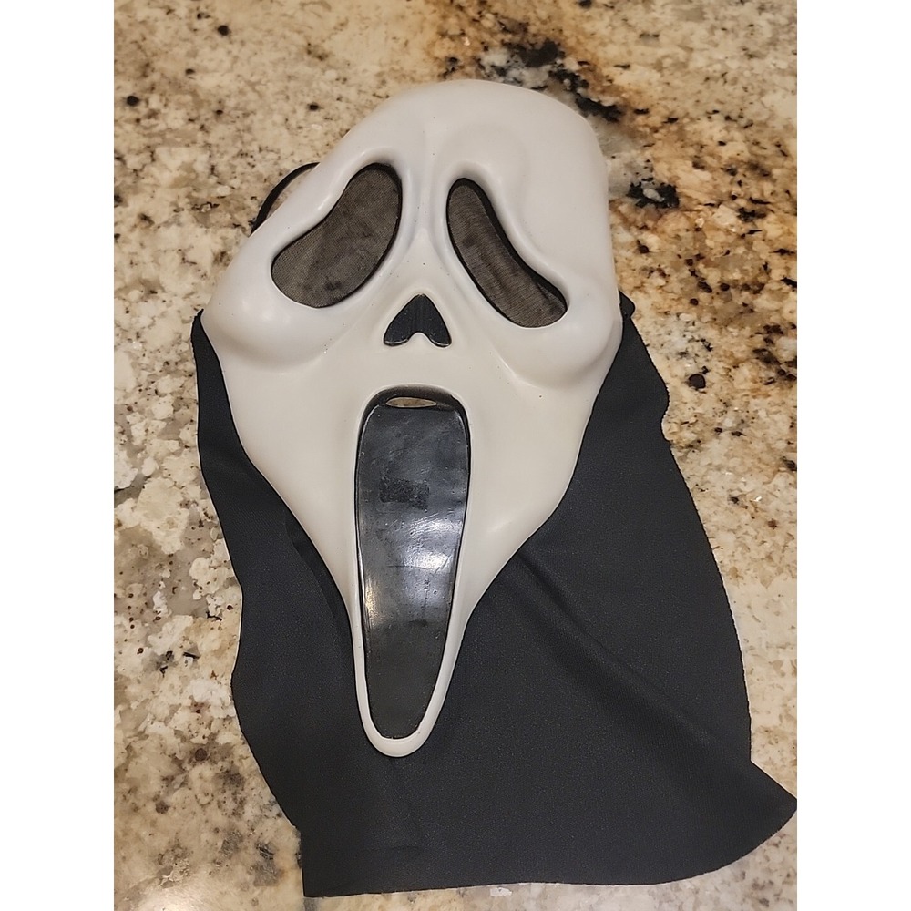 Easter Unlimited Scream Ghostface Mask Halloween Prop HN Stamp Ghost Face